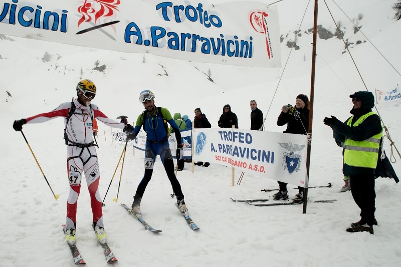 Trofeo Parravicini 2014 Pietro Lanfranchi Barazzuol arrivo skialp