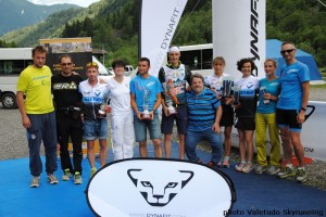 Skyrace Carnia Paluzza 2014 premiazione campionato taliano