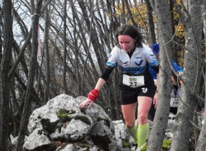 Wiktoria Piejak al Pico Trail