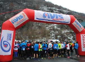 Vogogna Winter Trail 2015 Partenza photo Valetudo skyrunning rosa