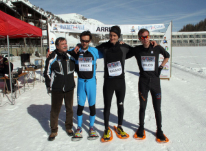 Racchettinvalle sestriere 2015 ciaspole vincenzo milesi terzo