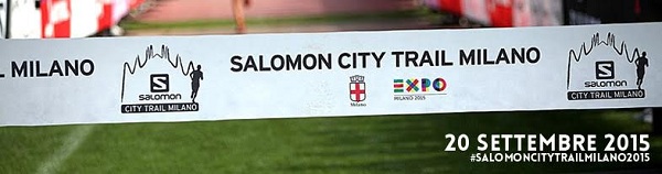 Salomon City Trail Milano 2015 banner lungo