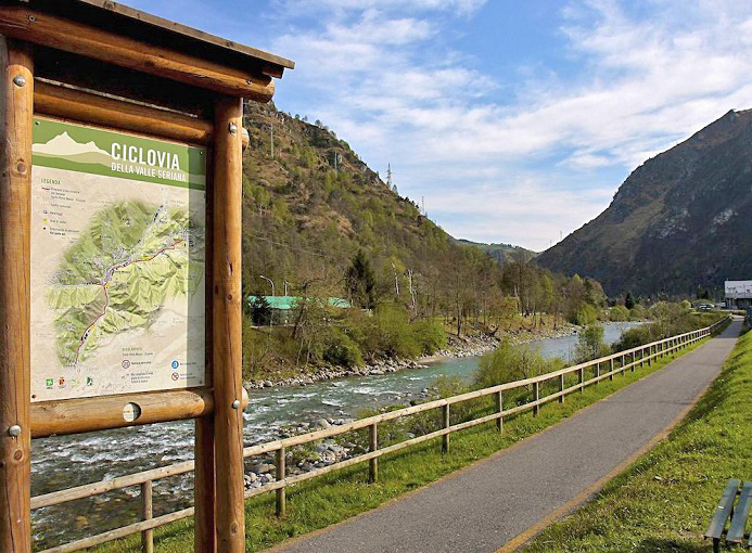 265868 Pista ciclabile dell'Alta Val Seriana