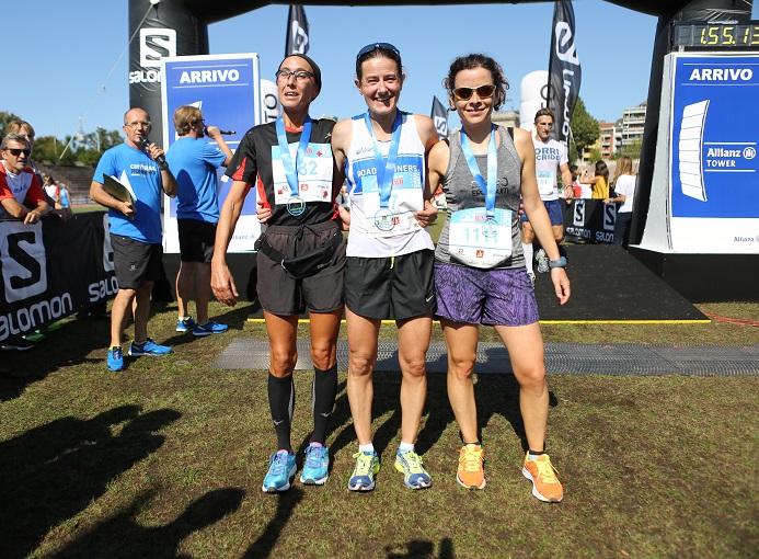 Salomon City Trail Milano 2015 podio f Credit Roberto Mandelli Frumenzio Limonta