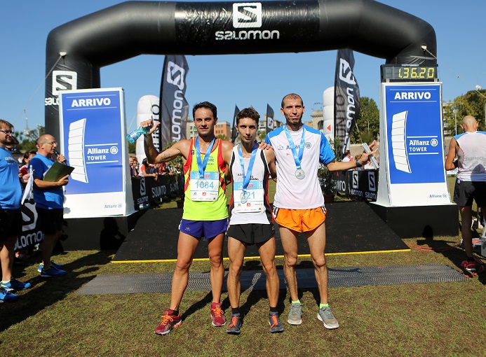 Salomon City Trail Milano 2015 podio m Credit Roberto Mandelli Frumenzio Limonta