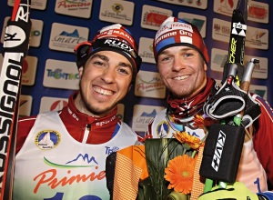 Ski Sprint Primiero Pellegrino_Noeckler_vincitori sci nordico ph Newspower Canon