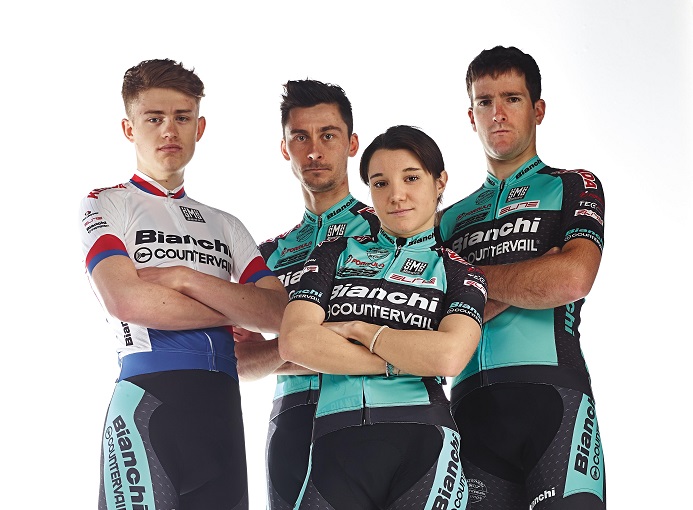 Mtb Bianchi Countervail 2016 Elite Team Jan Vastl, Stephane Tempier, Chiara Teocchi, Gerhard Kerschbaumer (Foto Da Re)