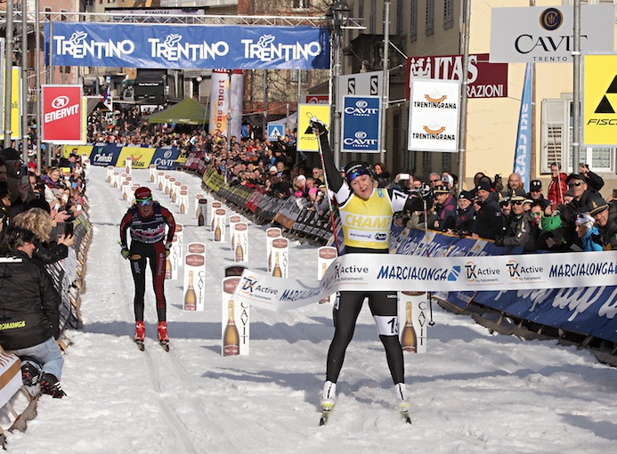 Marcialonga_2016_sci_nordico_Norgren_arrivo_photo_credit_Newspower_Canon