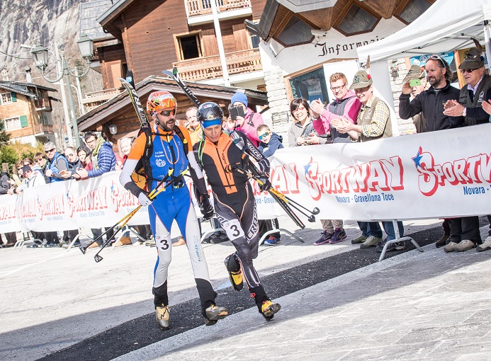 Macugnaga_2016_Rosa_Ski_Raid_ph_Riccardo_Selvatico Pietro Lanfranchi e William Boffelli