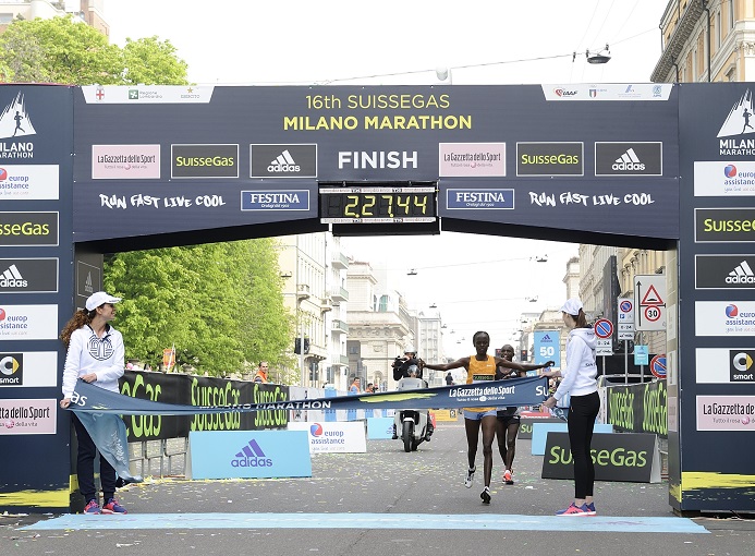 MARATONA DI MILANO 2016: GARA