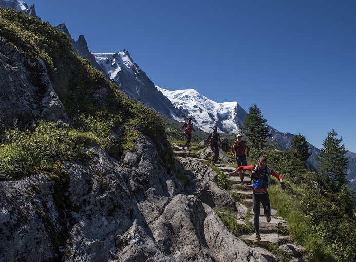 21/08/2016 CHAMONIX-UTMD Départ de la PTL © Ultra-Trail du Mont-Blanc® - photo : Pascal Tournaire