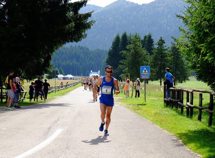 Domenico Ricatti, vincitore dell’edizione 2016 della Cansiglio Run