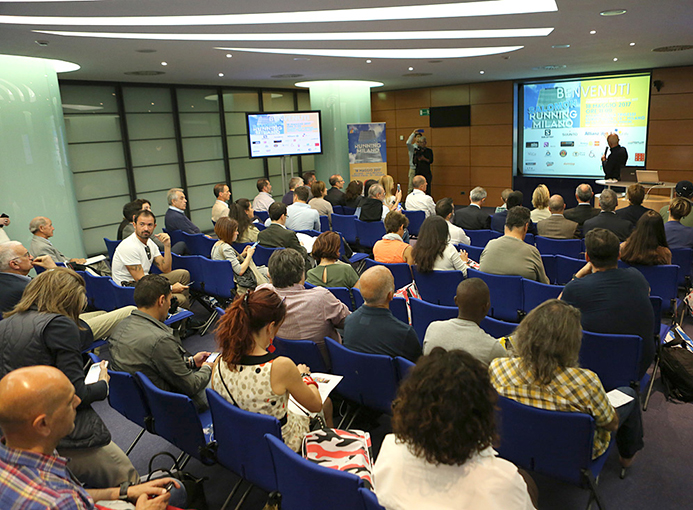Il 18 maggio è stata presentata la Salomon Running Milano in programma il 17 settembre; foto di Roberto Mandelli