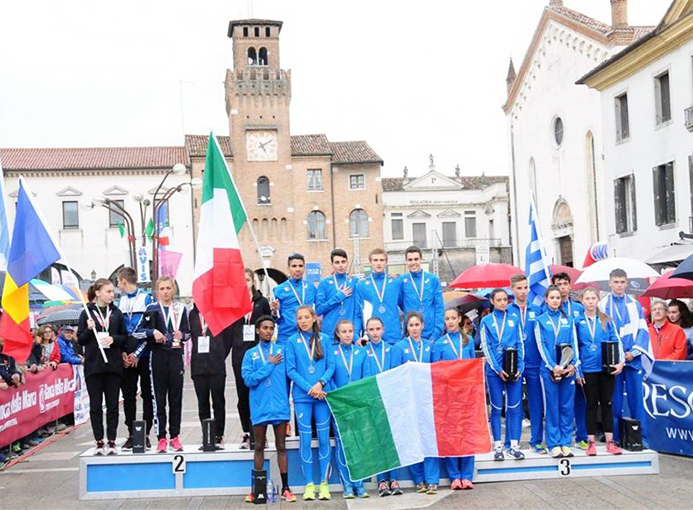 Oderzo 2017c_il podio a squadre delle gare under 20 foto Gianfranco Grazioli