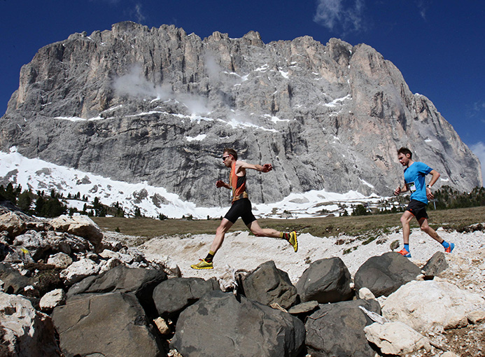 Dolomites Saslong Half Marathon