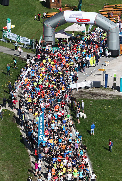 Dolomites Saslong Half Marathon