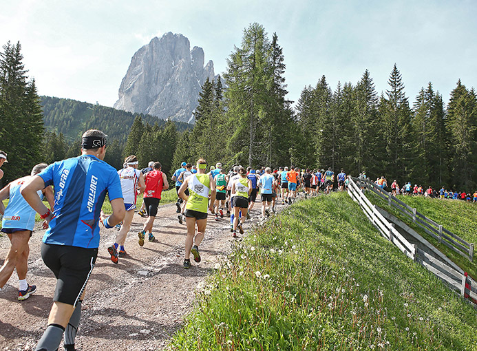 Dolomites Saslong Half Marathon