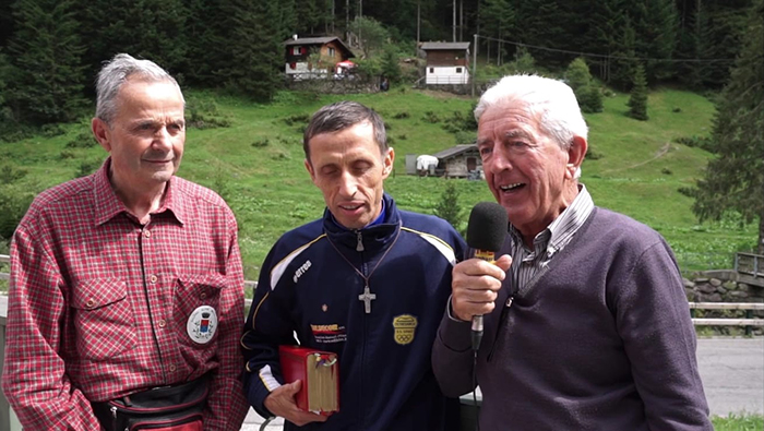 raimondo balicco e don franco torresani a mezzoldo