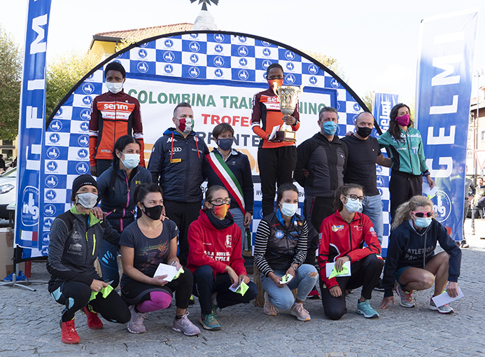 colombina trail running premiazione femminile