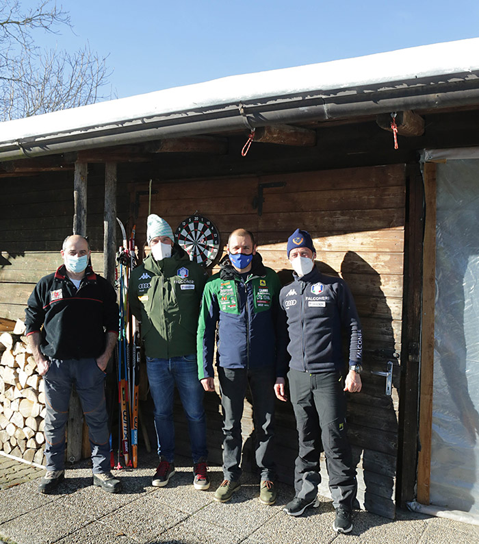 clusone sopralluogo tecnici pista fondo