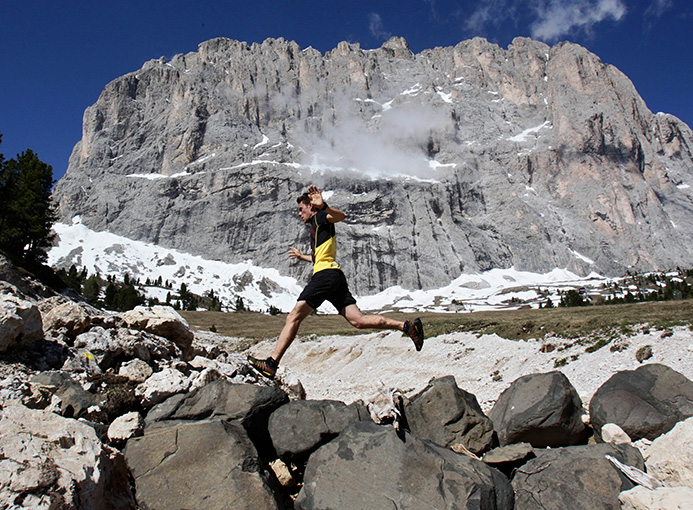Dolomites Saslong Half Marathon
