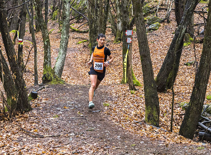 Barbara Bani al Colmen Trail di Morbegno nel 2019