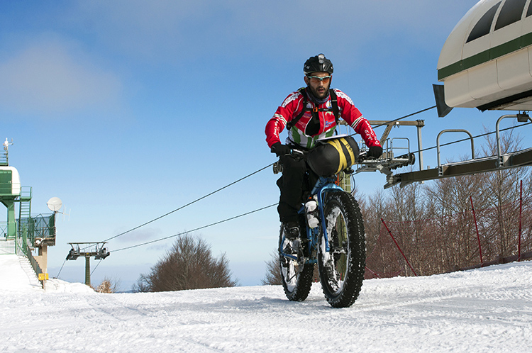 sila 3 vette concorrenti con la bici