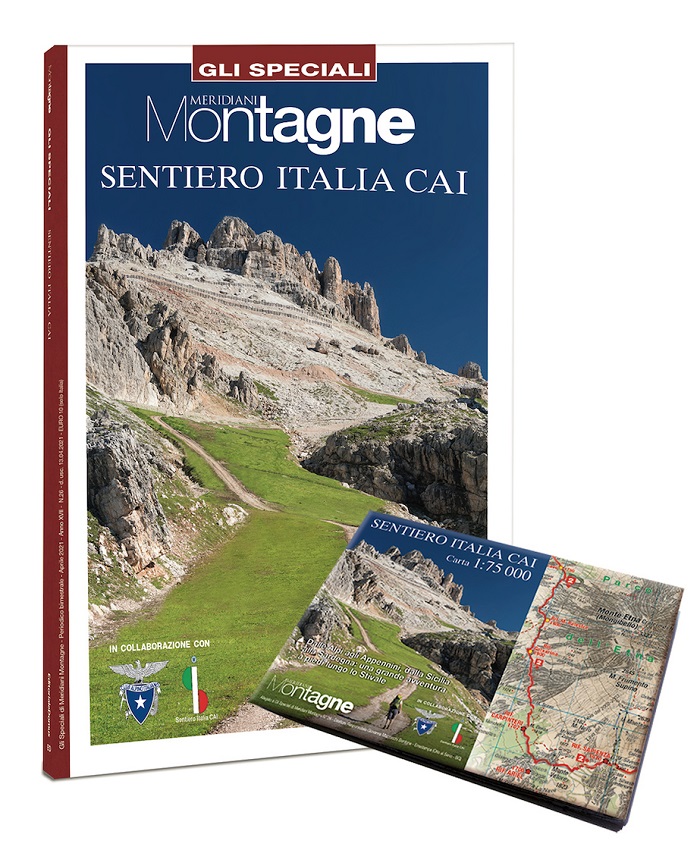 Meridiani Montagne Sentiero Italia Cai copertina