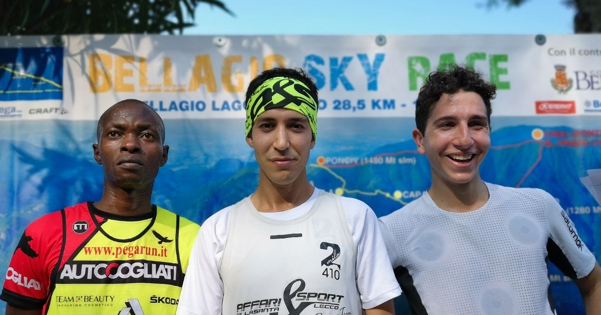 Bellagio Skyrace 2021 firma di Ahmed El Mazoury e Camilla Magliano