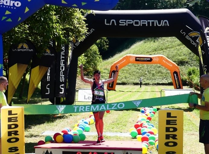 Ledro Skyrace 2021 arrivo Alice Gaggi