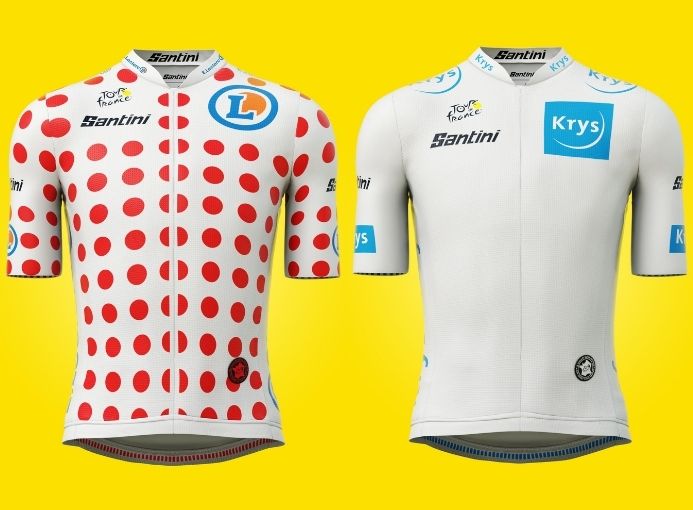 Santini Tour de France maglia a pois