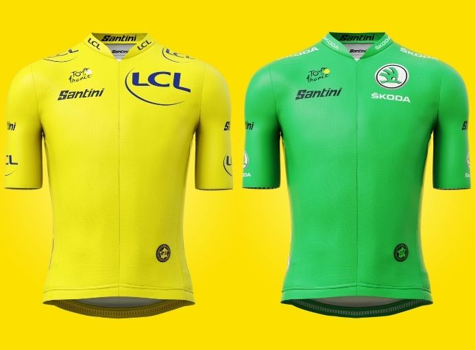 Santini Tour de France maglia gialla