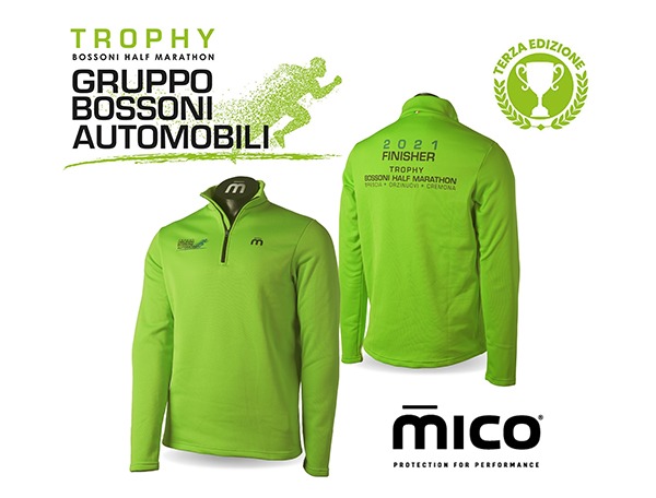 bossoni half marathon trophy 2021