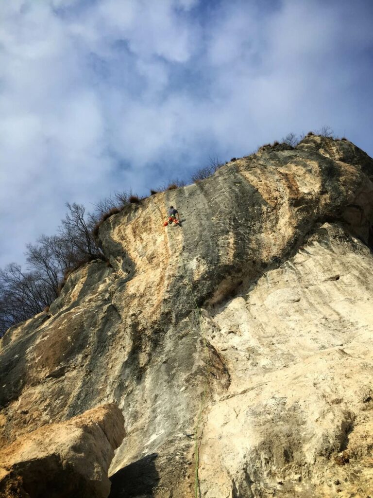 Luca Bana Cornalba 2021 arrampicata extrasistole galoppante