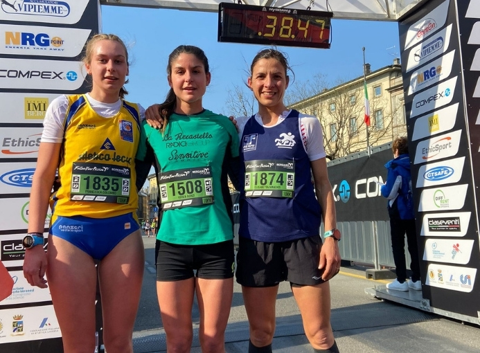 Bergamo half marathon Vivien Bonzi 10km