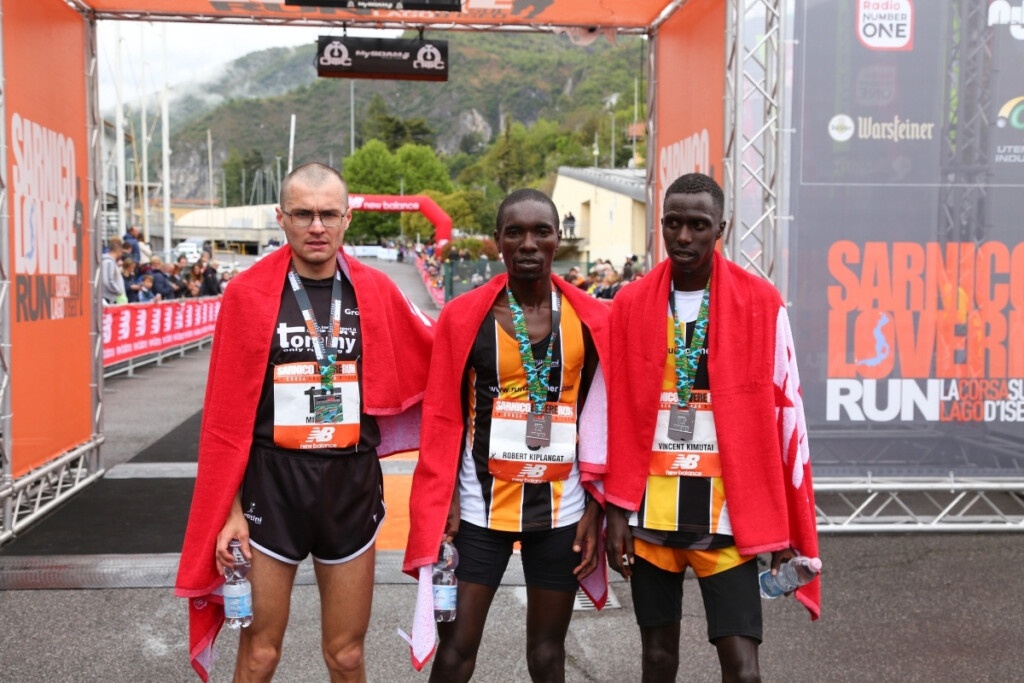 Sarnico Lovere Run podio maschile