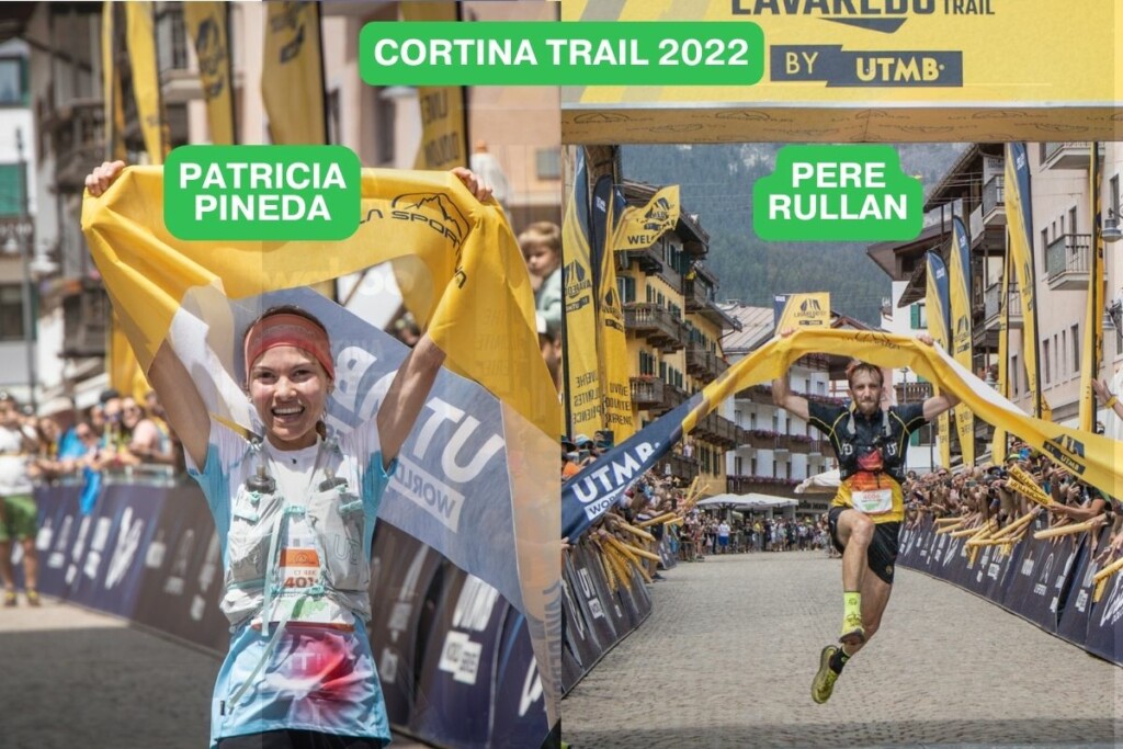 Cortina Trail 2022 vittoria di Pere Rullan e Patricia Pineda