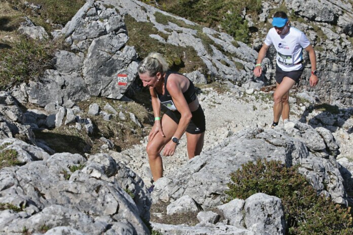 Dolomites Saslong Half Marathon Petra Pircher