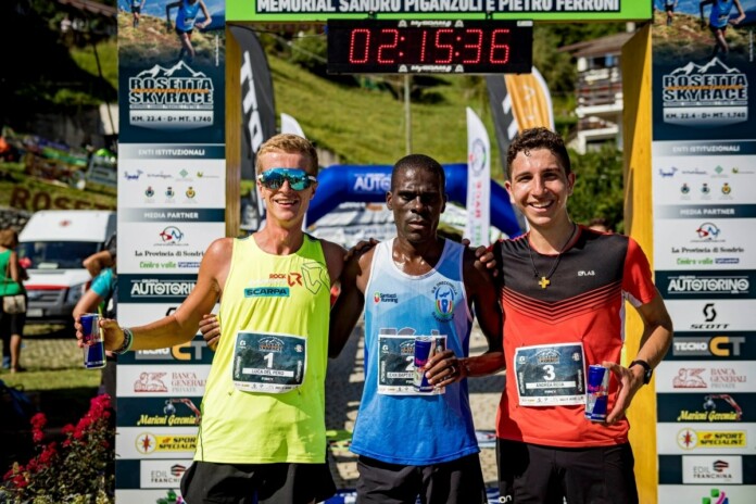 Rosetta Skyrace 2022 podio