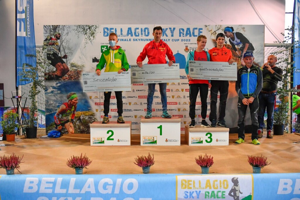 Bellagio Skyrace 2022 premiazione coppa italia fisky