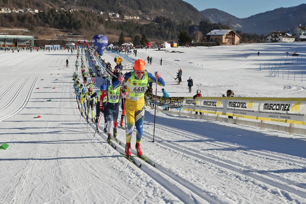 Skiri Trophy gennaio 2022 ragazzi allievi Niccolo Bianchi sci nordico