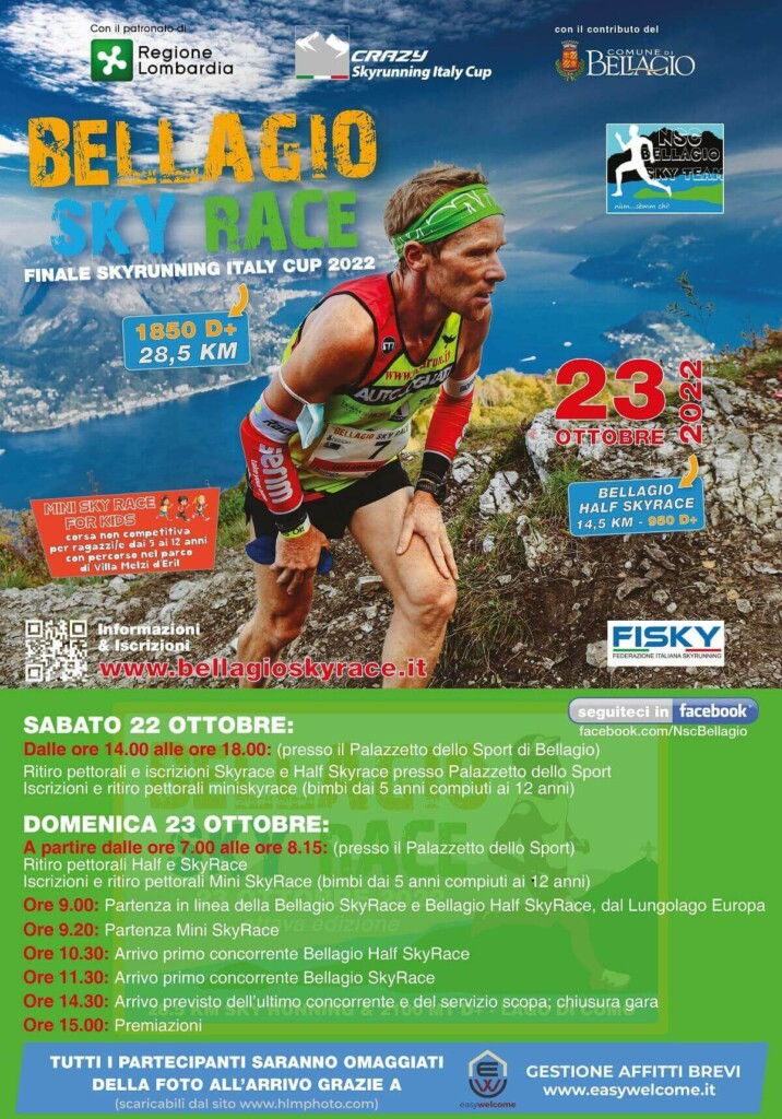 locandina bellagio skyrace 2022