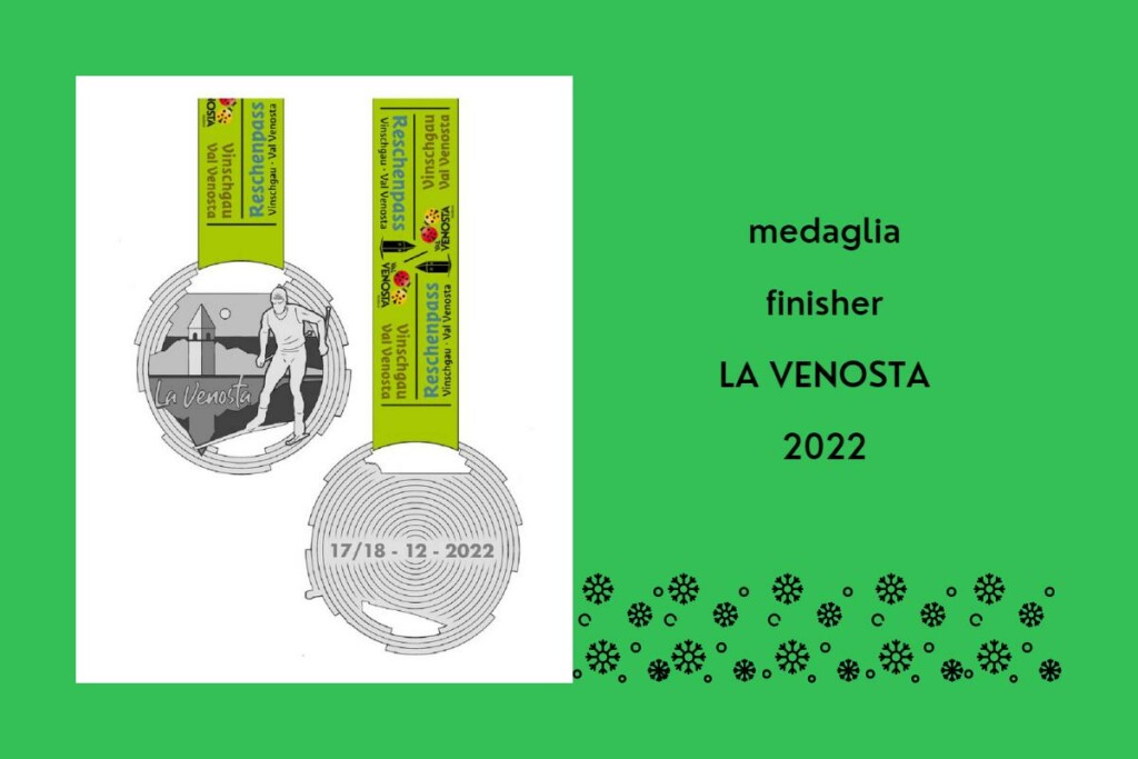 La Venosta 2022 medaglia finisher