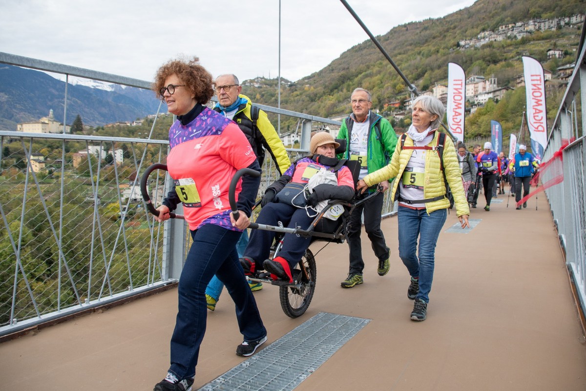 Valtellina Wine Trail 2022 joelette carrozzina