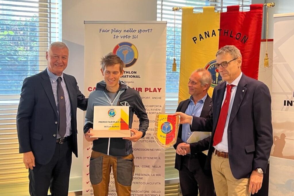 William Boffelli 2022 premio panathlon fair play