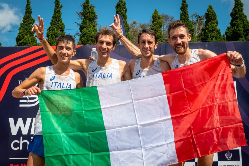 mondiali corsa in montagna 2022 oro squadre uomini
