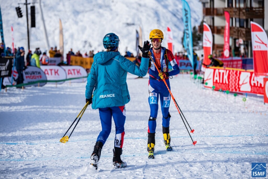 Coppa del Mondo Mista Val Thorens skialp novembre 2022 Francia vince