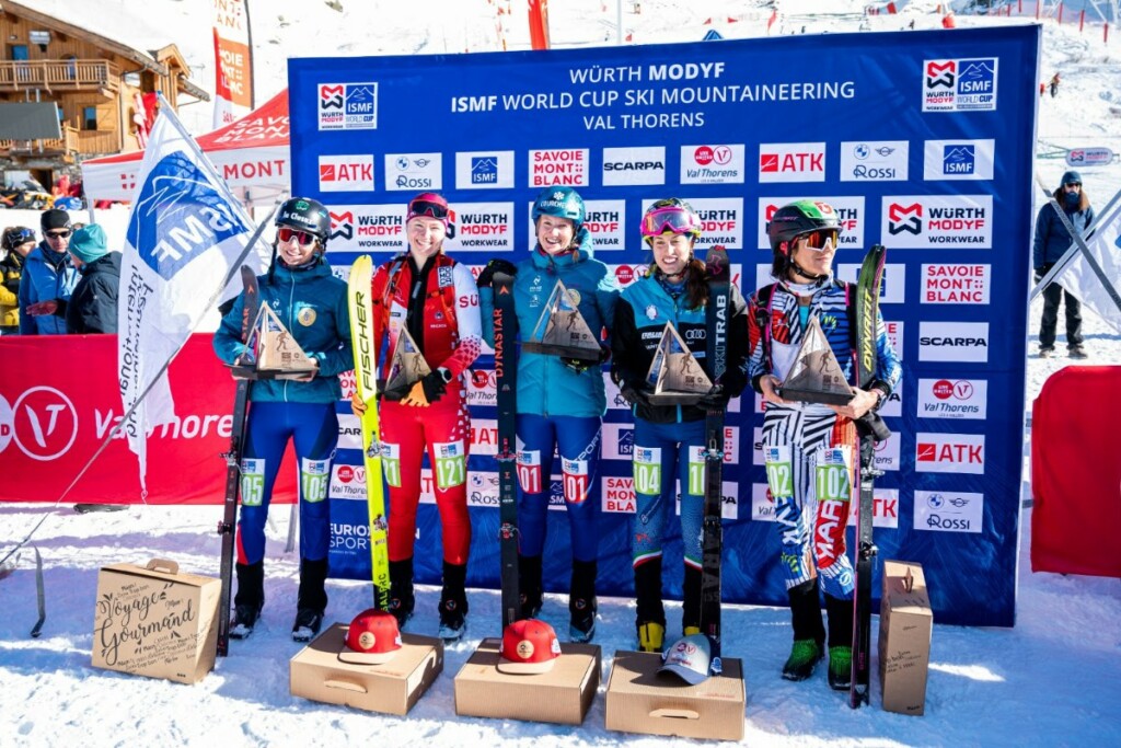 Coppa del Mondo Sprint Val Thorens skialp top 5 F novembre 2022
