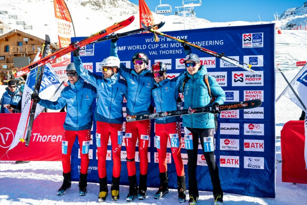 Coppa del Mondo Sprint Val Thorens skialp top 5 M novembre 2022