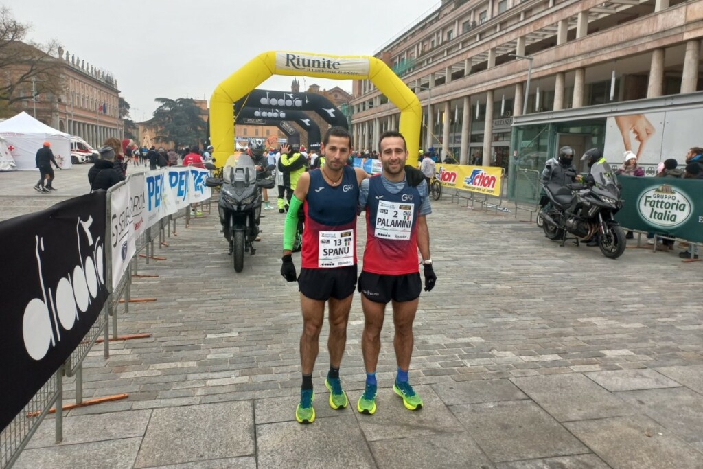 Maratona di Reggio Emilia 2022 Michele Palamini Alessandro Spanu